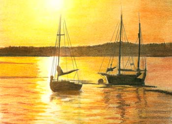 boatsinsunset